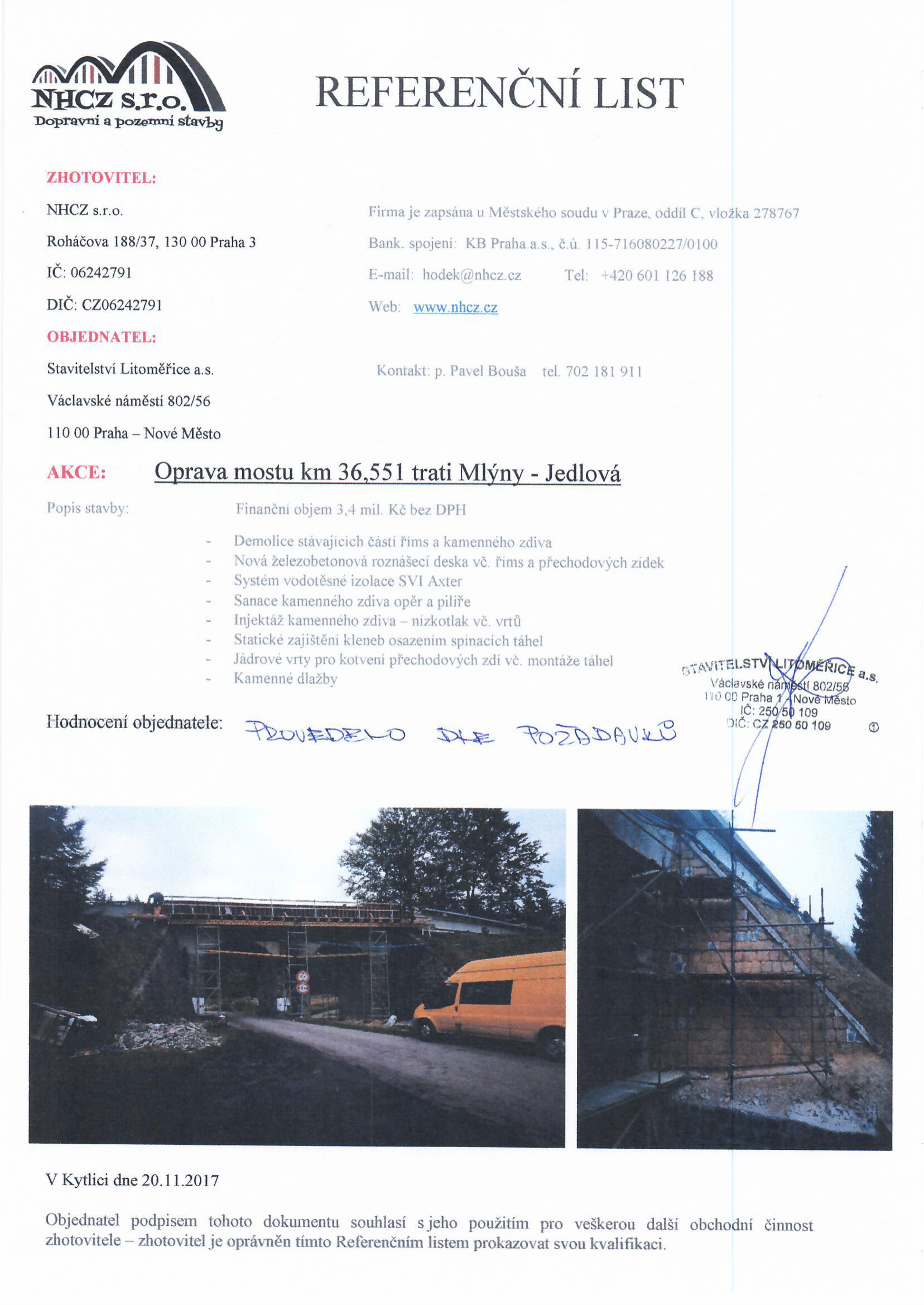 Most Mlýny Jedlová